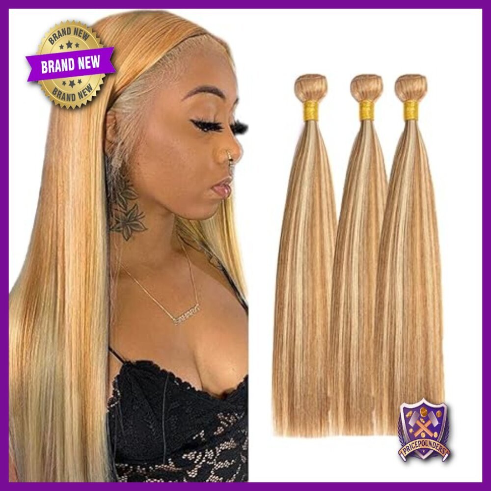 Human Hair Extensions Straight Bundles 28-32 Inch Virgin Remy Hair